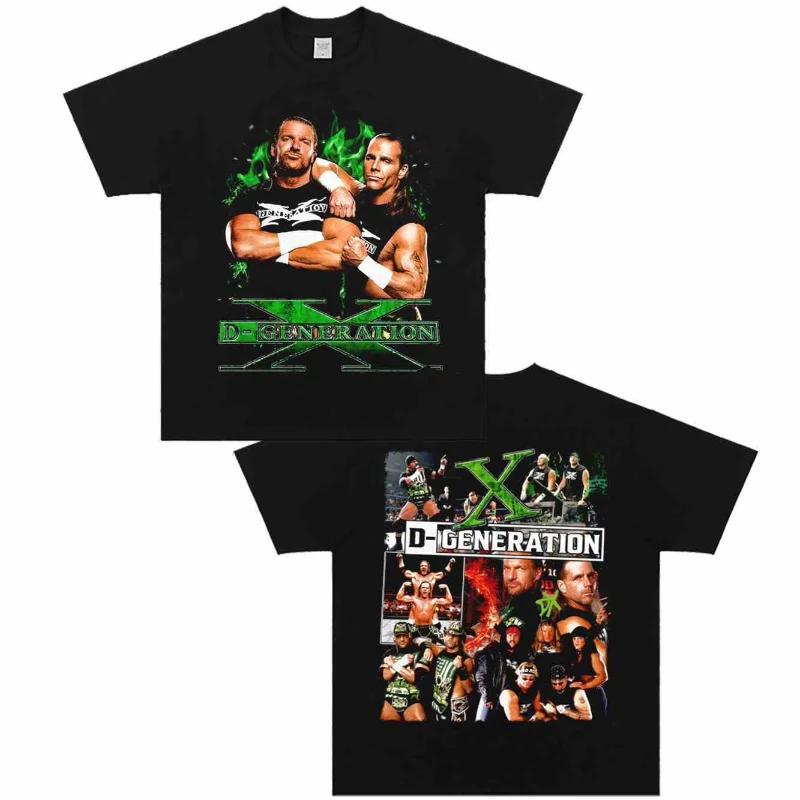 WCW Fallen Times DGenerationX Класичний Вінтажний Принт Боротьби DX Комбінація Бавовняна Футболка З Коротким Рукавом Чоловіча та Жіноча 3XL
WCW Fallen Times DGenerationX Класичний Вінтажний Принт Боротьби DX Комбінація Бавовняна Футболка З Коротким Рукавом Чоловіча та Жіноча 3XL