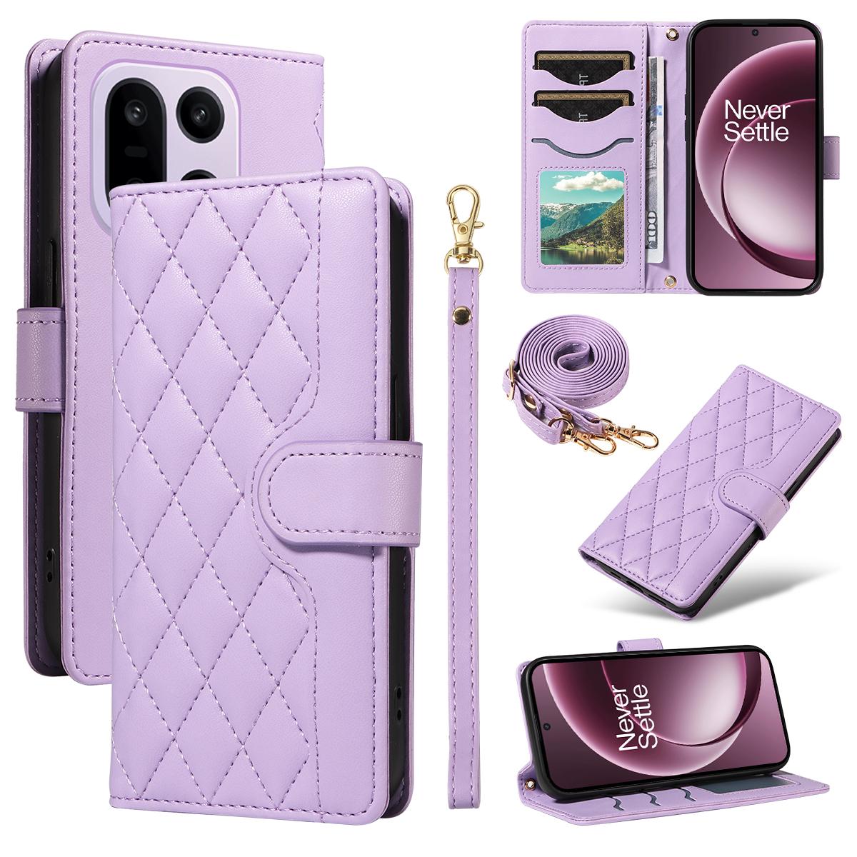 For OnePlus 15 5G Wallet Case Rhombus Leather Phone Cover with Strap
For OnePlus 15 5G Wallet Case Rhombus Leather Phone Cover with Strap