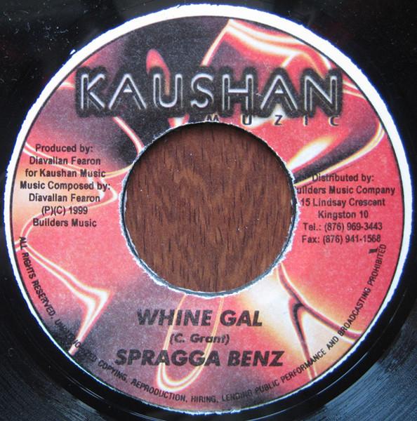 7inch Record SPRAGGA BENZ - Whine Gal NONE Kaushan Muzic 1999 Jamaica Reggae, Ska & Dub Used
7inch Record SPRAGGA BENZ - Whine Gal NONE Kaushan Muzic 1999 Jamaica Reggae, Ska & Dub Used