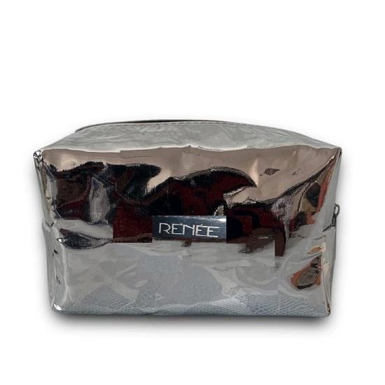 @ Cosmetic Makeup Pouch Bag Travel Organizer Kit Silver 104g
@ Cosmetic Makeup Pouch Bag Travel Organizer Kit Silver 104g