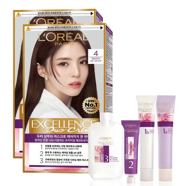 lorealParis Excel Lance Duo Cream Dyeing Festival, Нет. 4 темных натуральных коричневых, 2 шт. Корейский уход за волосами
lorealParis Excel Lance Duo Cream Dyeing Festival, Нет. 4 темных натуральных коричневых, 2 шт. Корейский уход за волосами