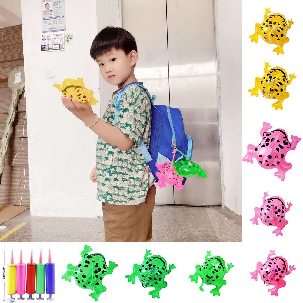 Cartoon Animal Luminous Frog Balloon With Flashing Light Light-Up Frog Model Girls
Cartoon Animal Luminous Frog Balloon With Flashing Light Light-Up Frog Model Girls