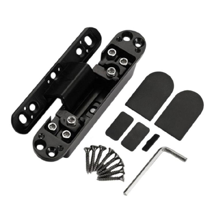 Aluminum Alloy Furniture Hinges Adjustable Butt Hinge 125 Degree Swing Concealed Hinge for Wood Door, Folding Door чорний
Aluminum Alloy Furniture Hinges Adjustable Butt Hinge 125 Degree Swing Concealed Hinge for Wood Door, Folding Door чорний