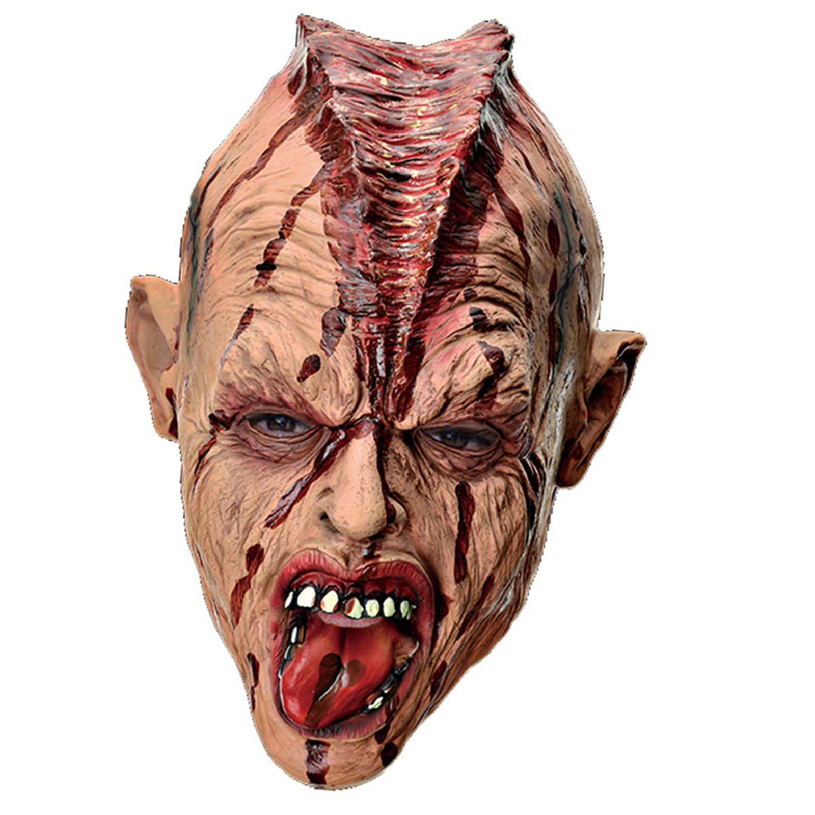 Realistic Latex Horror Mask Costume Accessory Head Cover For Cosplay Role Playing Event And Spooky Celebrations T2
Realistic Latex Horror Mask Costume Accessory Head Cover For Cosplay Role Playing Event And Spooky Celebrations T2