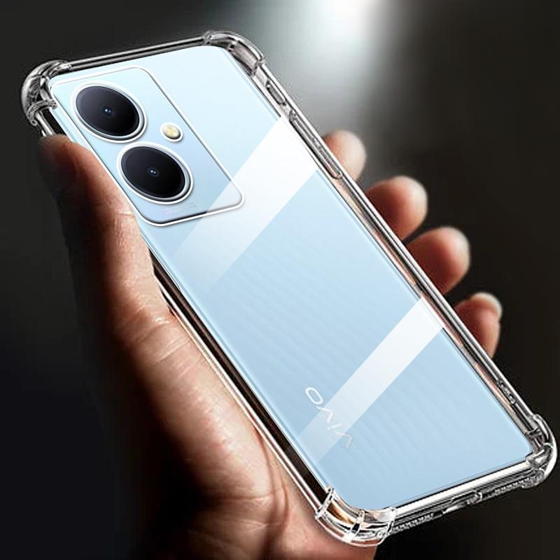 Thickened Airbag Shockproof Clear Soft Tpu Phone Case For vivo y78 5G case Transparent Back Cover Y 78 funda cases 6.78
Thickened Airbag Shockproof Clear Soft Tpu Phone Case For vivo y78 5G case Transparent Back Cover Y 78 funda cases 6.78