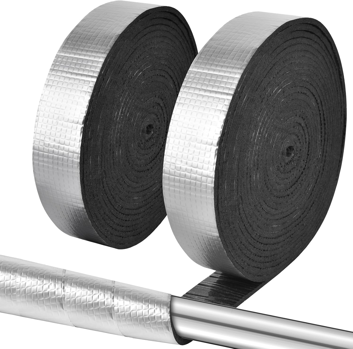 2/10M Outdoor Foam Keep Warm Pipes Tape Winter Pipeline Insulation Aluminum Foil Black Fire Protection Strong Tape Waterproof 10M- (1 roll)
2/10M Outdoor Foam Keep Warm Pipes Tape Winter Pipeline Insulation Aluminum Foil Black Fire Protection Strong Tape Waterproof 10M- (1 roll)