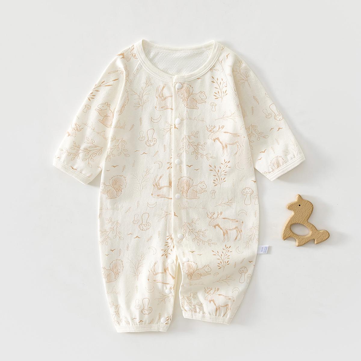 Baby Long Sleeve Romper Summer Cotton Mesh Breathable Newborn Infant Onesie Lightweight Sleepwear Crawling Clothes 59
Baby Long Sleeve Romper Summer Cotton Mesh Breathable Newborn Infant Onesie Lightweight Sleepwear Crawling Clothes 59
