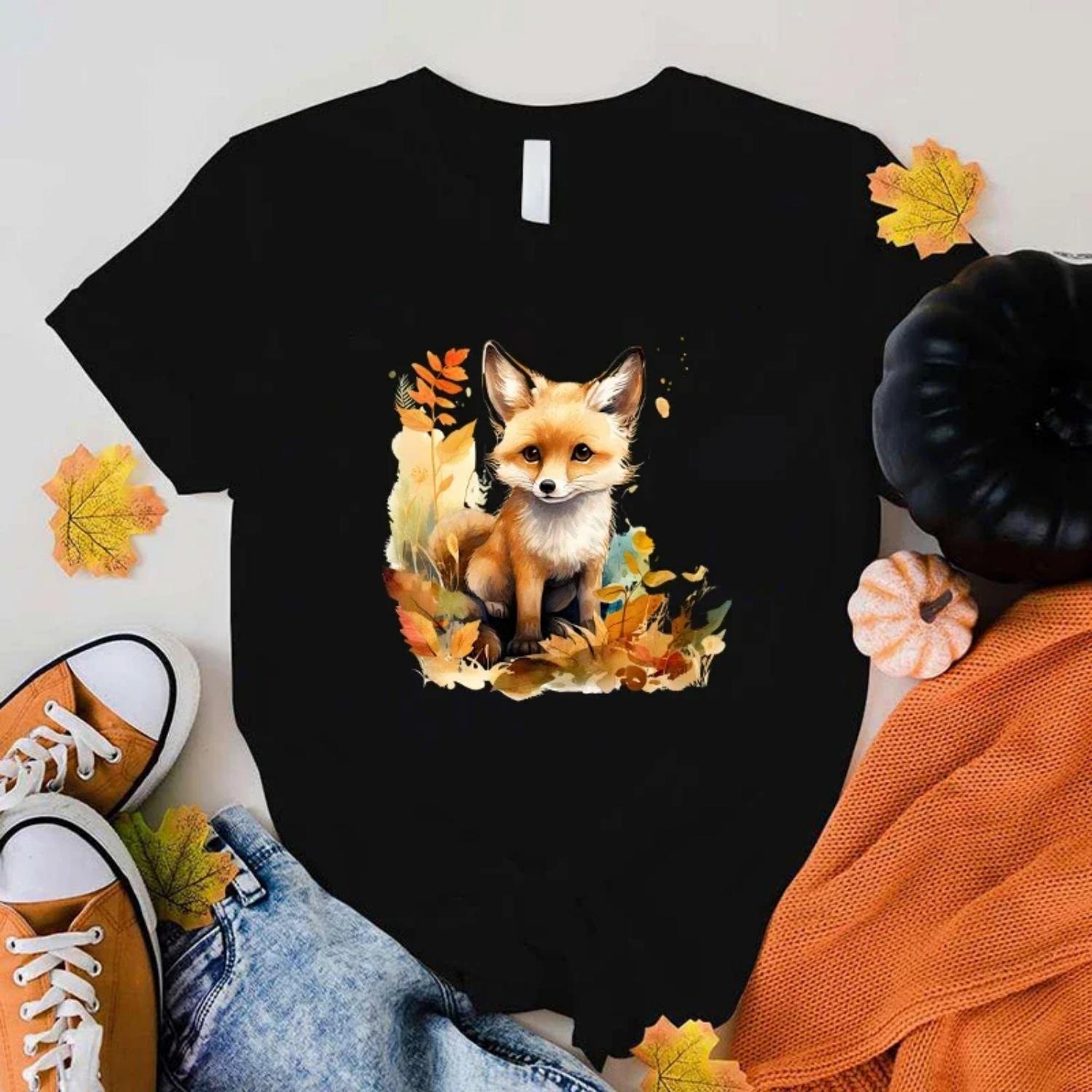 Fall Fox Letter Printed T-Shirts Fashion Harajuku Women Summer Tee Shirt Unisex Casual Short Sleeve Round Neck Tops T-Shirts XXXXXL чорний
Fall Fox Letter Printed T-Shirts Fashion Harajuku Women Summer Tee Shirt Unisex Casual Short Sleeve Round Neck Tops T-Shirts XXXXXL чорний
