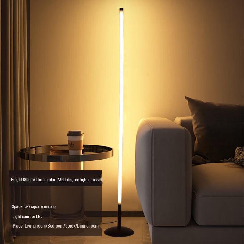 Modern LED Floor Lamp with USB Charging and 3-Color Dimming
Modern LED Floor Lamp with USB Charging and 3-Color Dimming