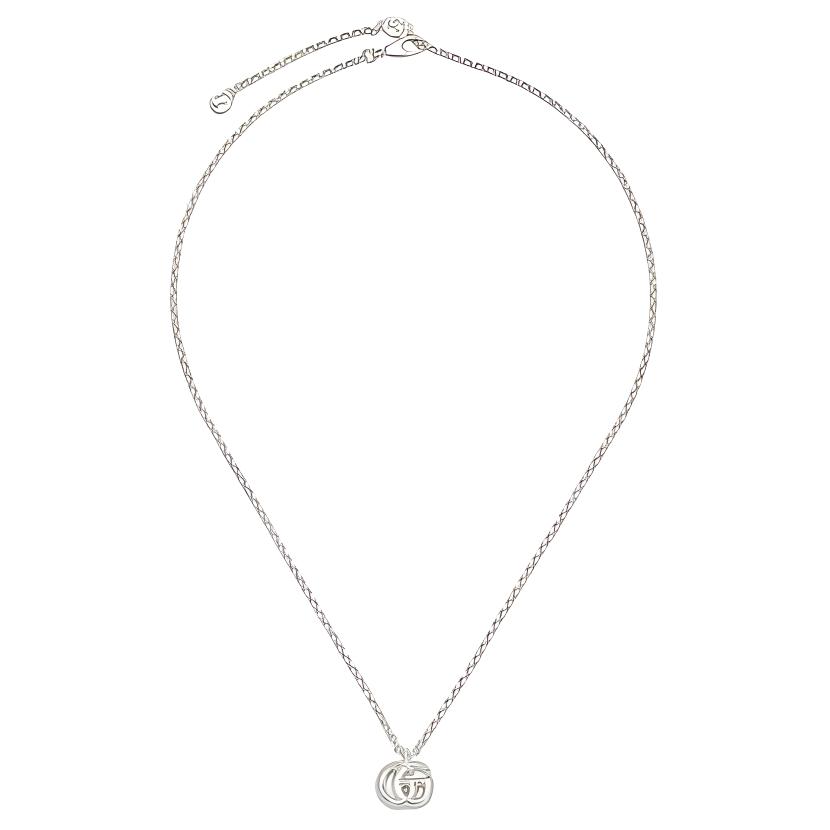 Gucci GG Marmont Double G Logo Classic Quilted Shiny Necklace Women necklace Silver 770724J8400 F,Silver
Gucci GG Marmont Double G Logo Classic Quilted Shiny Necklace Women necklace Silver 770724J8400 F,Silver