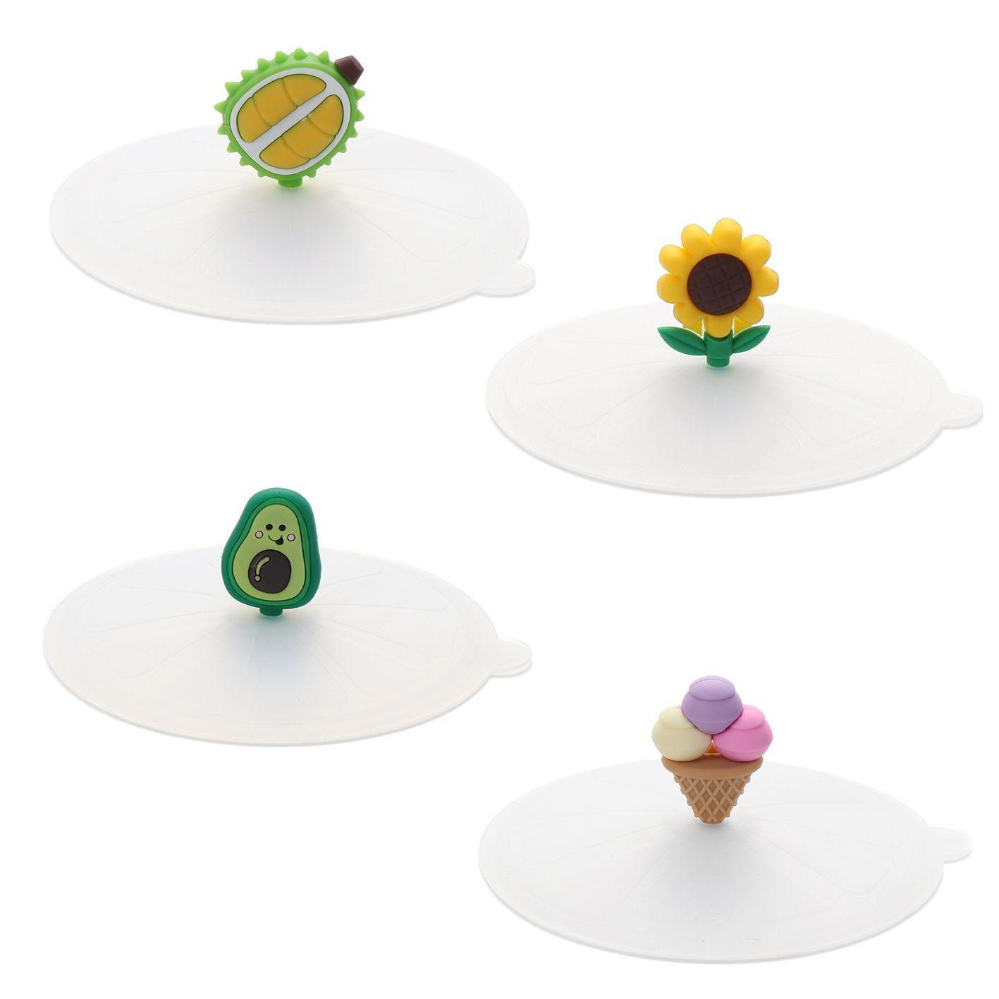 4PCS New Tea Coffee Lids Reusable Dustproof Leakproof Suction Cup Cover Silicone Cup Cover
4PCS New Tea Coffee Lids Reusable Dustproof Leakproof Suction Cup Cover Silicone Cup Cover