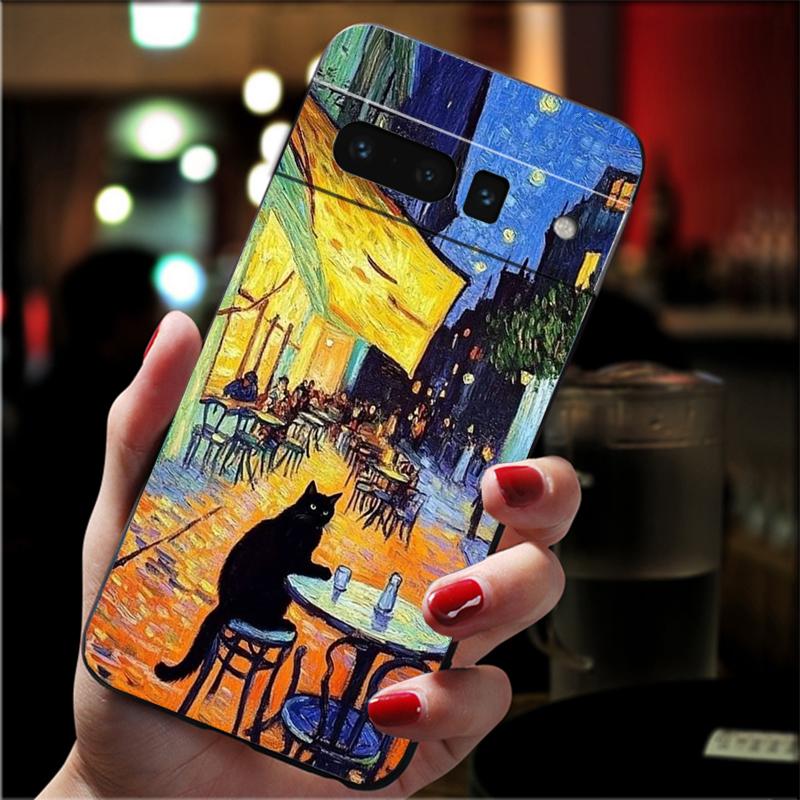 Phone Case For Google Pixel 10 9 Pro XL 9A 8 7 6 Pro Pixel 8A 7A 6A Pixel 8 7 6 5 Art Black Cat Wave Van Google Pixel 7
Phone Case For Google Pixel 10 9 Pro XL 9A 8 7 6 Pro Pixel 8A 7A 6A Pixel 8 7 6 5 Art Black Cat Wave Van Google Pixel 7