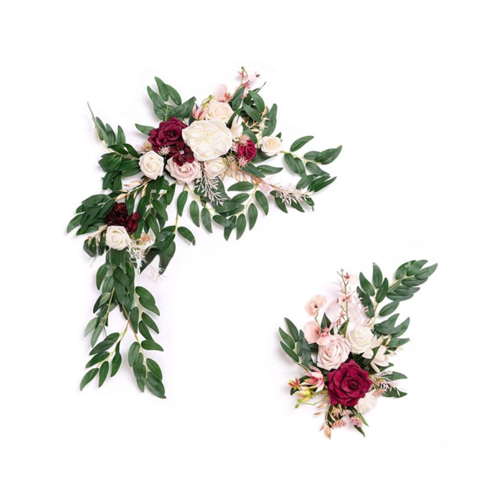 2 Pieces Wedding Artificial Arch Flower Fake Flowers Wall Decoration Background Ornament Simulation Plant Props Type 2
2 Pieces Wedding Artificial Arch Flower Fake Flowers Wall Decoration Background Ornament Simulation Plant Props Type 2