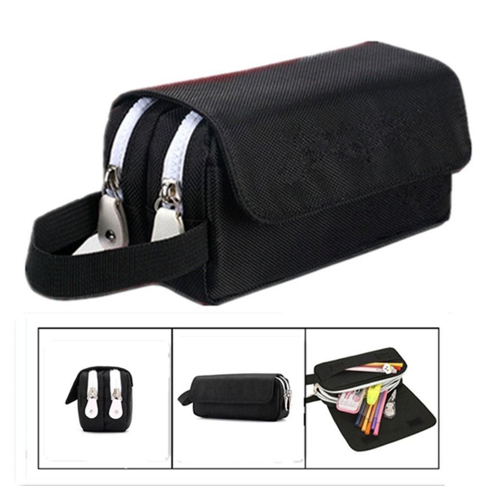Solid Color High Capacity Pencil Bag Oxford Cloth Pencil Pouch Cute Pen Bag Student Gifts чёрный
Solid Color High Capacity Pencil Bag Oxford Cloth Pencil Pouch Cute Pen Bag Student Gifts чёрный