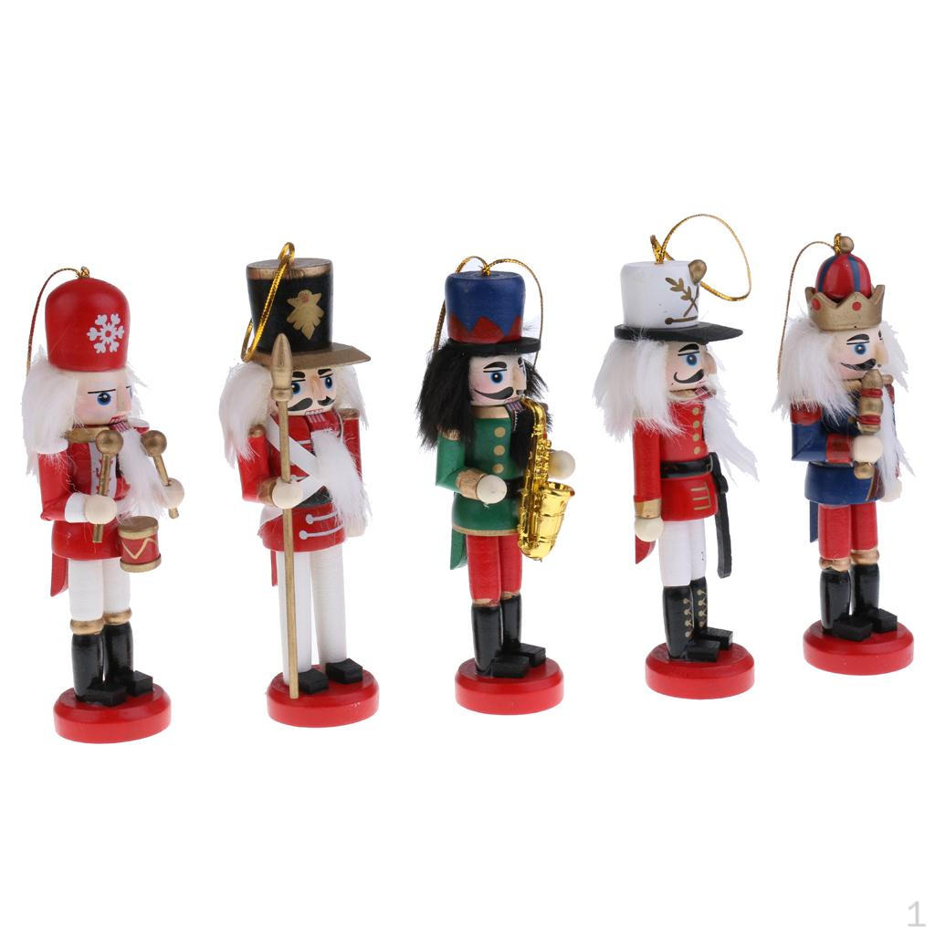 12cm Wooden Soldiercracker Puppets Figures Pendants Christmas Ornaments Office Table Desk Decor 5pcs Band
12cm Wooden Soldiercracker Puppets Figures Pendants Christmas Ornaments Office Table Desk Decor 5pcs Band