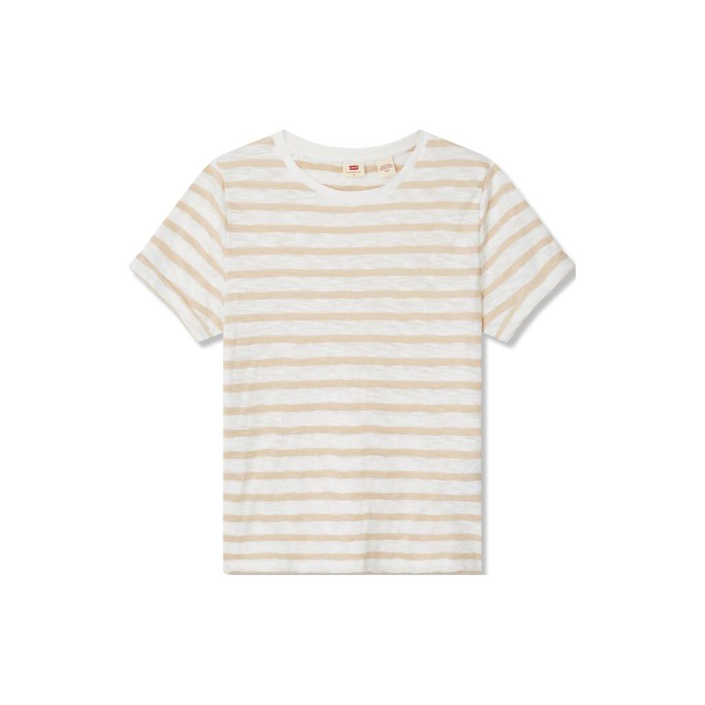 Футболка Levis Striped Crew Neck с коротким рукавом, женские топы, коричневый, белый A7247-0008 S
Футболка Levis Striped Crew Neck с коротким рукавом, женские топы, коричневый, белый A7247-0008 S