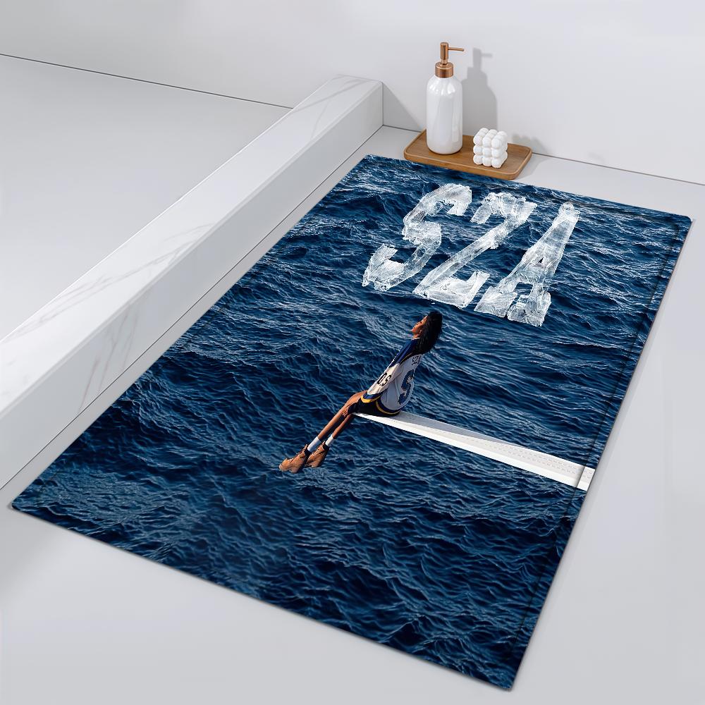 Door Mat Bedside Entrance Singer Bath Floor Decoration Corridor Door Mat Carpet SZA Living Satur Room Balcony 40cm x 60cm
Door Mat Bedside Entrance Singer Bath Floor Decoration Corridor Door Mat Carpet SZA Living Satur Room Balcony 40cm x 60cm