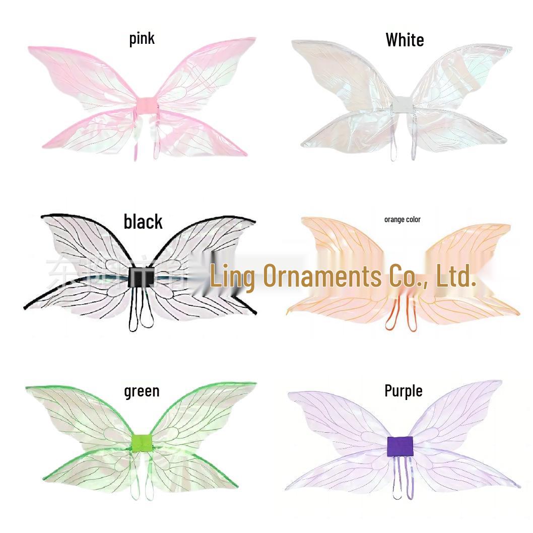 Children s Fairy Insect Wings Costume Props for Performance (Elf, Cicada, Moth, Dragonfly, Butterfly) - Back Decoration Pink (Child/Adult)
Children s Fairy Insect Wings Costume Props for Performance (Elf, Cicada, Moth, Dragonfly, Butterfly) - Back Decoration Pink (Child/Adult)