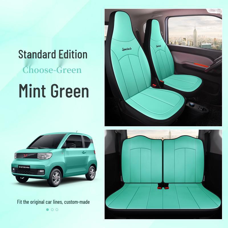 Оригинальная кожаная подушка сиденья для мини-автомобиля Wuling: Четырехсезонный, Полностью охватывающий, Износостойкий дизайн Note: Model Year
Оригинальная кожаная подушка сиденья для мини-автомобиля Wuling: Четырехсезонный, Полностью охватывающий, Износостойкий дизайн Note: Model Year