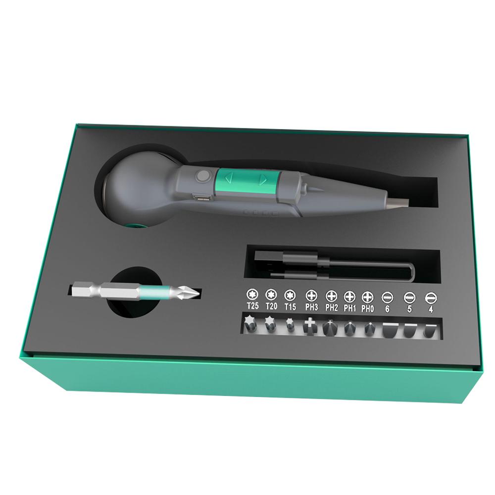 Портативная мини-электрическая отвертка 3,6 В постоянного тока, беспроводная автоматическая отвертка, подъемная ручка, набор электроинструментов
Портативная мини-электрическая отвертка 3,6 В постоянного тока, беспроводная автоматическая отвертка, подъемная ручка, набор электроинструментов