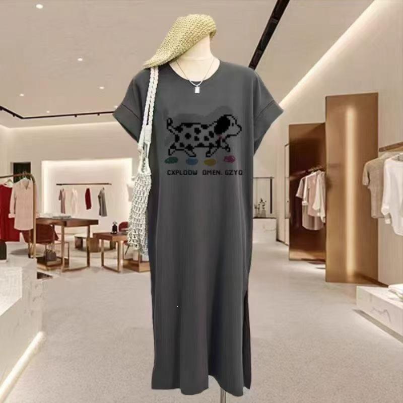 Casual Floral Print Halter-neck Dress with Flared Bottom for A Youthful Look 4XL темно-сірий
Casual Floral Print Halter-neck Dress with Flared Bottom for A Youthful Look 4XL темно-сірий
