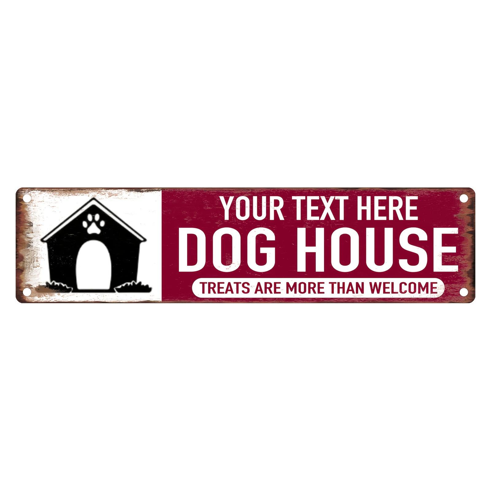 1pc Retro Vintage Aluminum Dog House Sign Custom Text 15.75x3.94 Inch Street Decor for Pet Lovers зелений
1pc Retro Vintage Aluminum Dog House Sign Custom Text 15.75x3.94 Inch Street Decor for Pet Lovers зелений