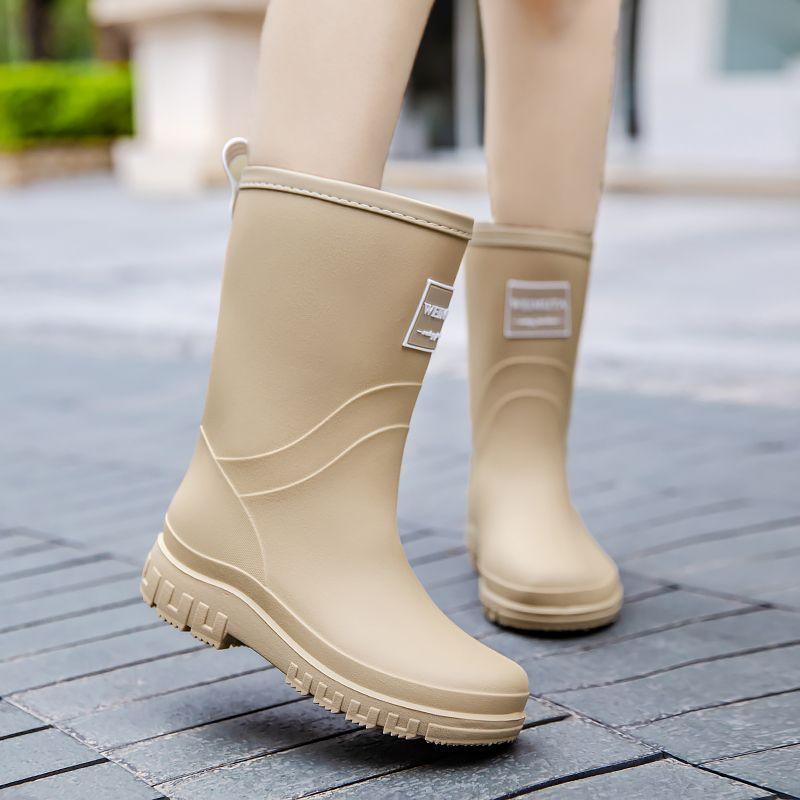 Medium Rain Shoes Women Fashion Model Outer Rain Boots Waterproof Long Ladies Water Boots Non-slip Wearable Kitchen Rubber Shoes 43
Medium Rain Shoes Women Fashion Model Outer Rain Boots Waterproof Long Ladies Water Boots Non-slip Wearable Kitchen Rubber Shoes 43