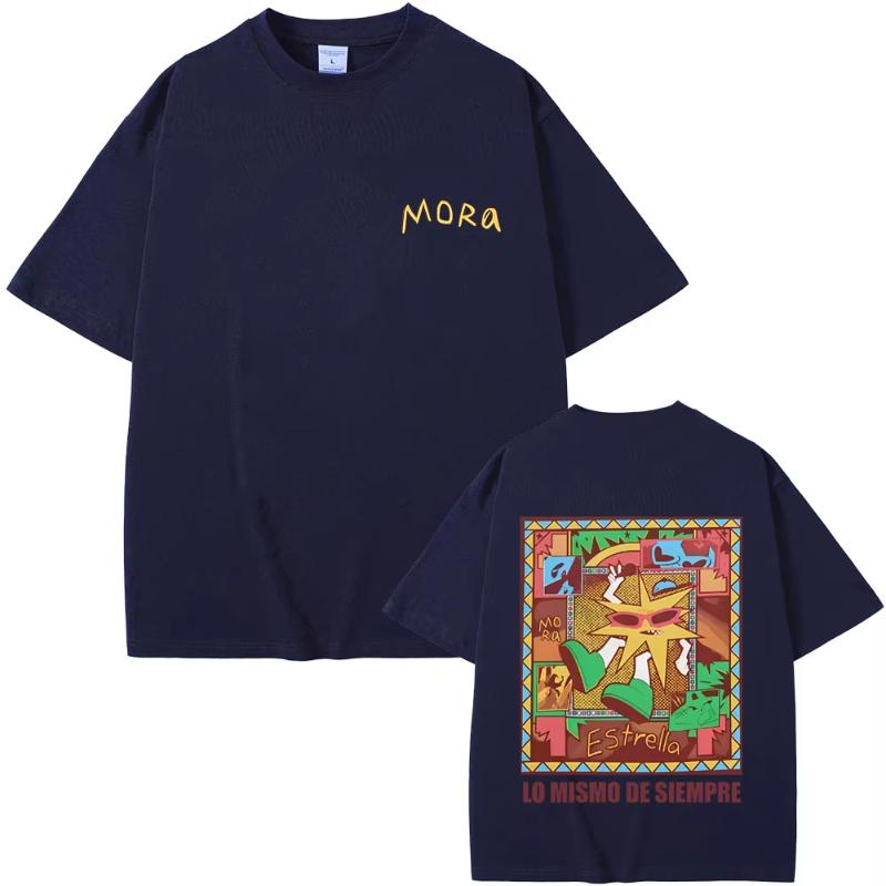 Rapper Mora Lo Mismo De Siempre Graphic Tshirts Unisex Women Cotton Casual Oversized Tshirt Unisex Hip Hop Fashion Pop Music T Shirt 4XL
Rapper Mora Lo Mismo De Siempre Graphic Tshirts Unisex Women Cotton Casual Oversized Tshirt Unisex Hip Hop Fashion Pop Music T Shirt 4XL