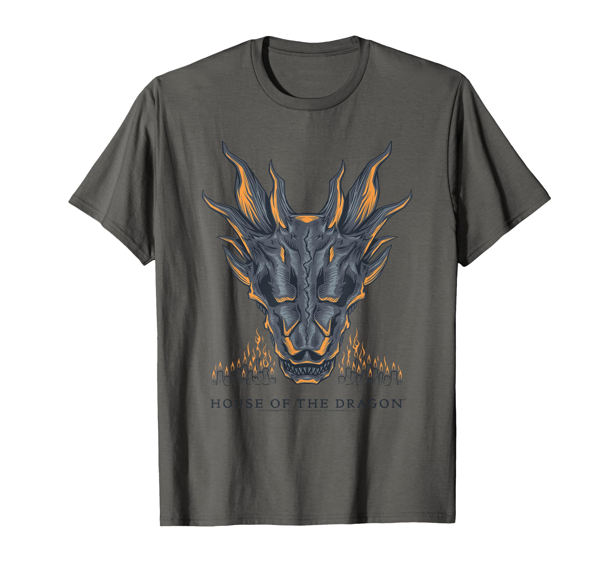House of the Dragon Candlelight Dragon Head T-Shirt
House of the Dragon Candlelight Dragon Head T-Shirt