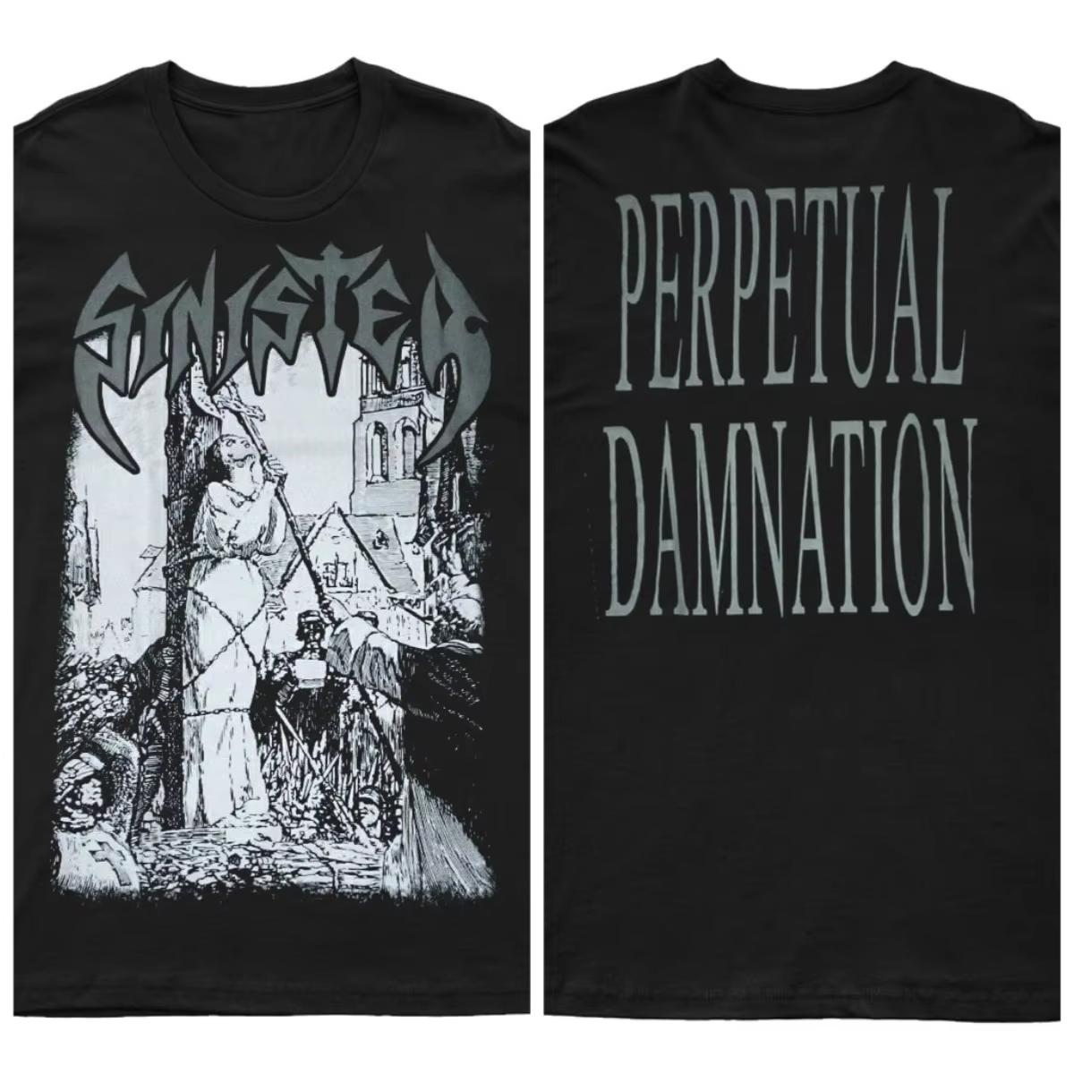 2025 New SINISTER - PERPETUAL DAMATION Printed Unisex Street Fashion Trend Short Sleeve Pure Cotton Round Neck 4XL
2025 New SINISTER - PERPETUAL DAMATION Printed Unisex Street Fashion Trend Short Sleeve Pure Cotton Round Neck 4XL