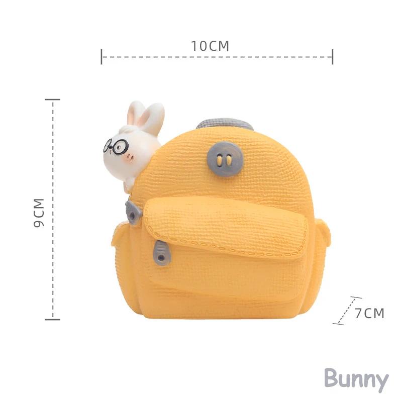 Schoolbag x Animal Mini Planter for Succulents Plants, Decorative Flower Pot Fairy Garden Ornaments, Home Tabletop Decoration
Schoolbag x Animal Mini Planter for Succulents Plants, Decorative Flower Pot Fairy Garden Ornaments, Home Tabletop Decoration