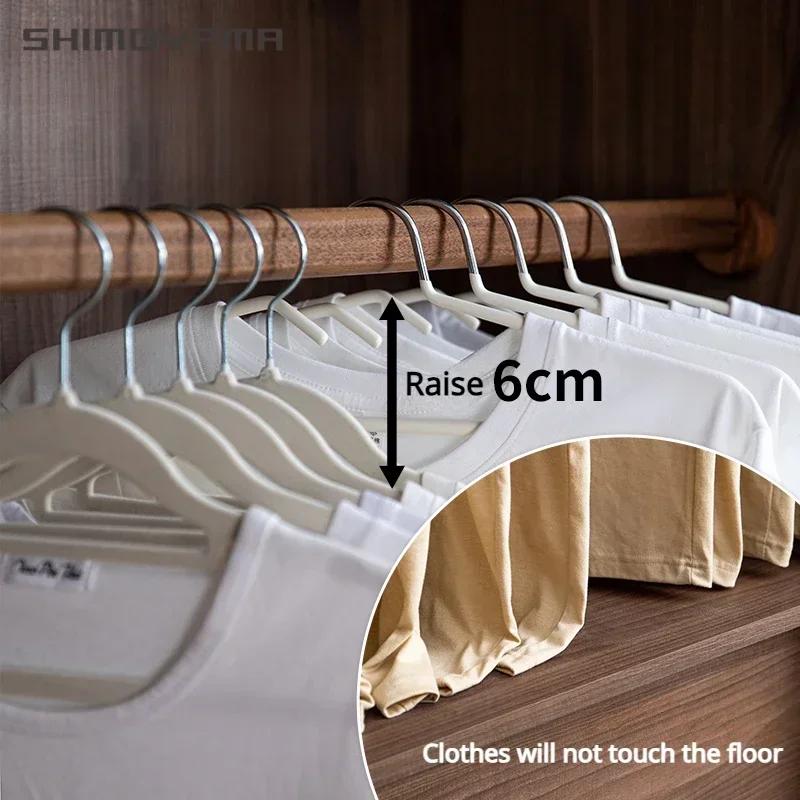 5/10pcs Clothes Hanger Short Hook Hanger Space Saving Non Slip Coat Hangers High Manganese Steel Wardrobe Storage Drying Rack
5/10pcs Clothes Hanger Short Hook Hanger Space Saving Non Slip Coat Hangers High Manganese Steel Wardrobe Storage Drying Rack