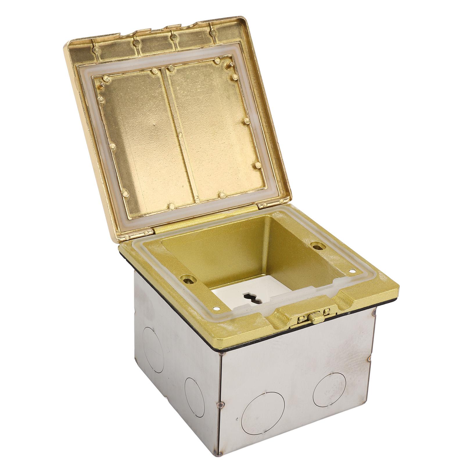 Прихована підлогова розетка латунь економія місця вогнестійка термостійка універсальна розетка 250В
Прихована підлогова розетка латунь економія місця вогнестійка термостійка універсальна розетка 250В