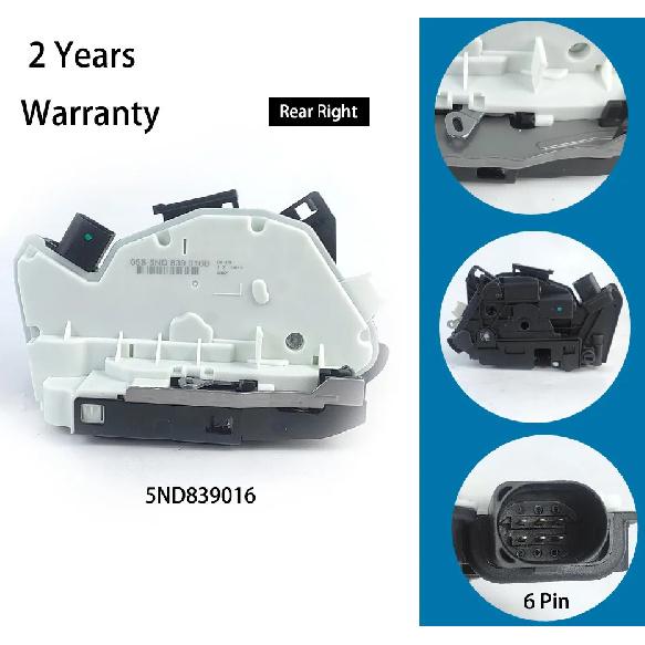 Door Lock Actuator 5N1837015C 5N1837016C 5N0839015D 5N0839016D For VW AMAROK PASSAT CC Tiguan Right Rear 6pin
Door Lock Actuator 5N1837015C 5N1837016C 5N0839015D 5N0839016D For VW AMAROK PASSAT CC Tiguan Right Rear 6pin
