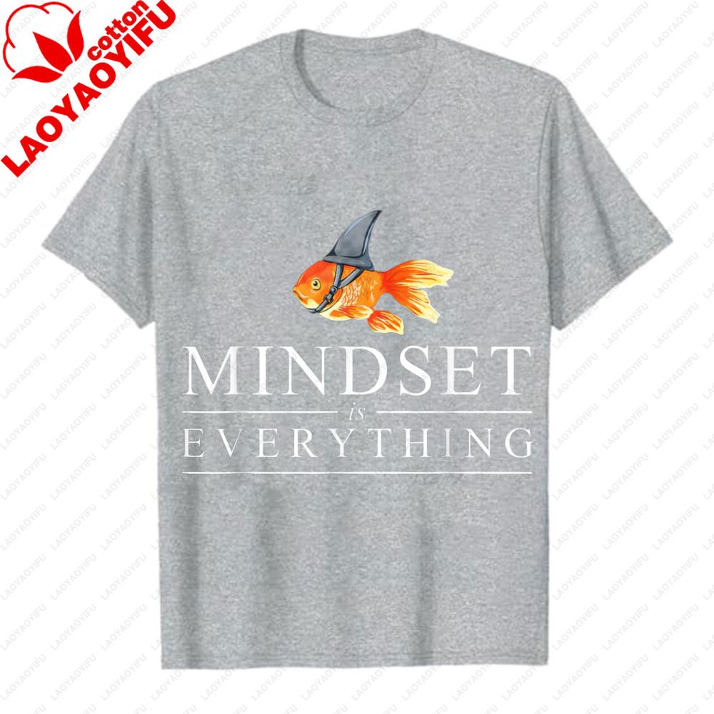 Mindest Is Everything Goldfish Shark Fin Funny Motivational Quote Inspiration Goldfish Casual Graphic TShirt Inspirational Top 4XL
Mindest Is Everything Goldfish Shark Fin Funny Motivational Quote Inspiration Goldfish Casual Graphic TShirt Inspirational Top 4XL