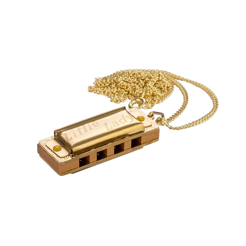 HOHNER horner little lady gold 110/8 Little Lady Gold with necklace miniature harmonica / C key
HOHNER horner little lady gold 110/8 Little Lady Gold with necklace miniature harmonica / C key