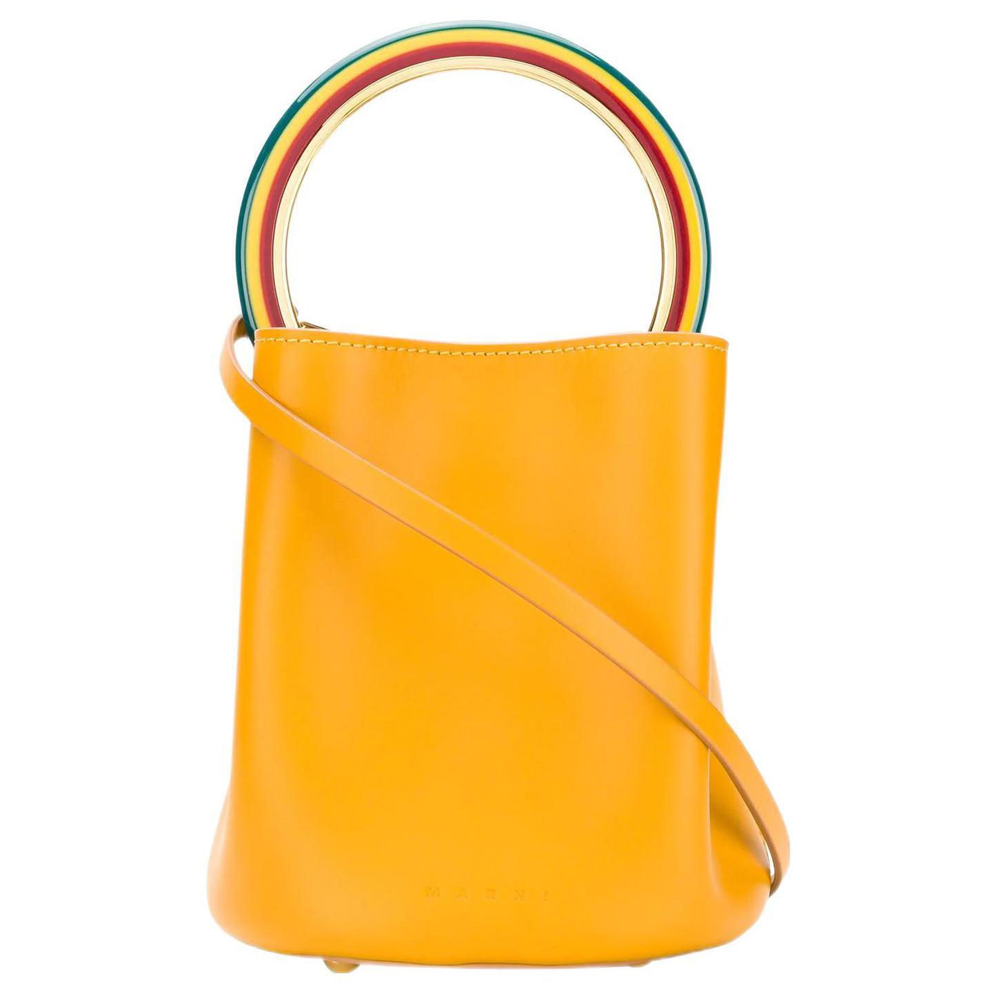 Marni Pannie Adjustable Detachable Shoulder Strap Tote Leather Bucket Handbag Women Handbags Yellow SCMPU09T20-LV589-00Y66 Basic Set (Bag+Dust Bag)
Marni Pannie Adjustable Detachable Shoulder Strap Tote Leather Bucket Handbag Women Handbags Yellow SCMPU09T20-LV589-00Y66 Basic Set (Bag+Dust Bag)