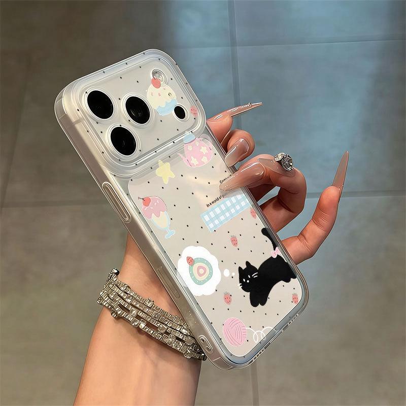 Black Kitten Phone Case for Apple 17 Pro Max - Soft Shell, Drop-Proof, Integrated Camera Button, Fits iPhone 13 Apple 17 Pro Max
Black Kitten Phone Case for Apple 17 Pro Max - Soft Shell, Drop-Proof, Integrated Camera Button, Fits iPhone 13 Apple 17 Pro Max