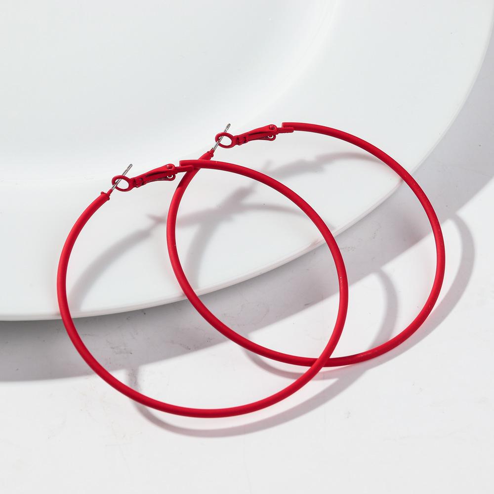 Retro Big Neon Colorful Round Hoop Earrings Exaggerated Large Circle Metal Earring Huggies for Women Girls Party Jewelry Gifts червоний
Retro Big Neon Colorful Round Hoop Earrings Exaggerated Large Circle Metal Earring Huggies for Women Girls Party Jewelry Gifts червоний