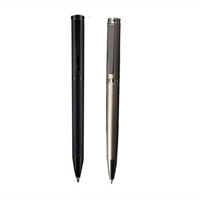 Розкішна високоякісна металева чорна кулькова ручка в діловому стилі, канцелярська ручка з підписом 1,0 мм, канцтовари для школярів
Розкішна високоякісна металева чорна кулькова ручка в діловому стилі, канцелярська ручка з підписом 1,0 мм, канцтовари для школярів