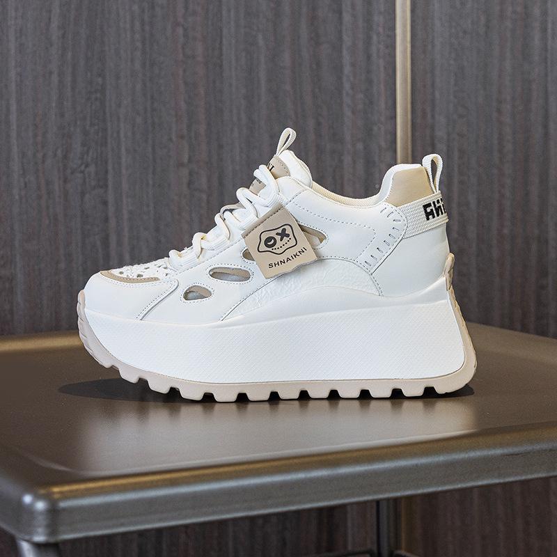Shoes thick sole heightening spring and summer new casual versatile hollow single shoes round head sports muffin women s shoes 40 абрикосовий
Shoes thick sole heightening spring and summer new casual versatile hollow single shoes round head sports muffin women s shoes 40 абрикосовий