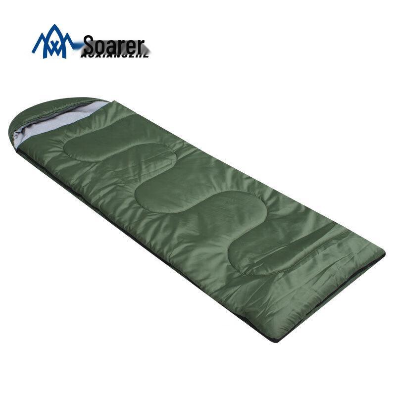 Soarer Adult Outdoor Cotton Sleeping Bag 1000g
Soarer Adult Outdoor Cotton Sleeping Bag 1000g