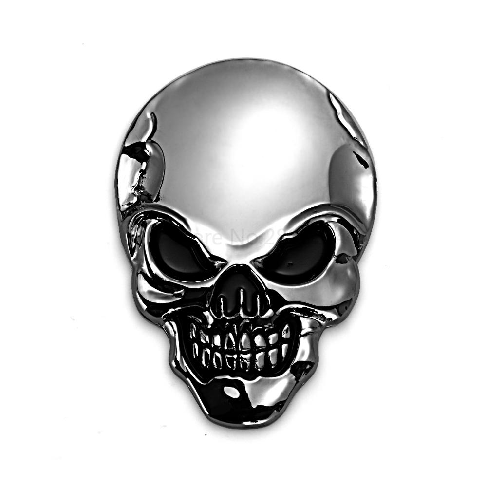 8x5.5cm Silver 3D 3M Skull Metal Auto Motorcycle Sticker Car Styling Emblem Badge For Ford Chevrolet Honda Hyundai Kia Focus VW
8x5.5cm Silver 3D 3M Skull Metal Auto Motorcycle Sticker Car Styling Emblem Badge For Ford Chevrolet Honda Hyundai Kia Focus VW