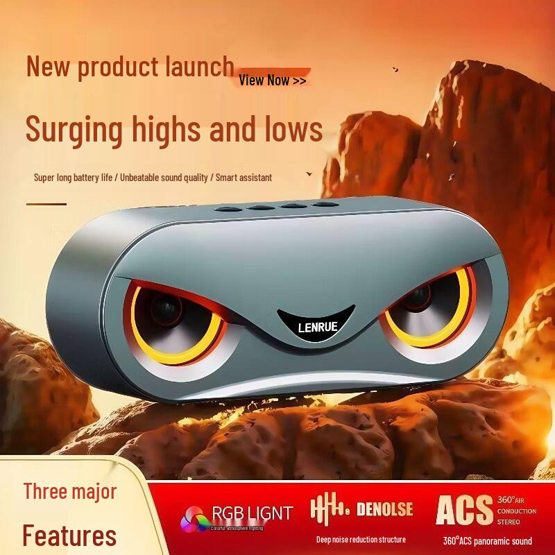Devil s Eye M6 Wireless Bluetooth Subwoofer: High-Quality Sound for Gaming and Desktop Computers
Devil s Eye M6 Wireless Bluetooth Subwoofer: High-Quality Sound for Gaming and Desktop Computers