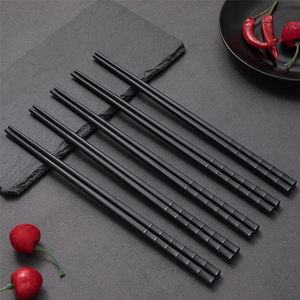 10 Pairs Fiberglass Chopsticks Non-Slip Kitchen Chopsticks Alloy Chop Sticks Home Restaurant
10 Pairs Fiberglass Chopsticks Non-Slip Kitchen Chopsticks Alloy Chop Sticks Home Restaurant