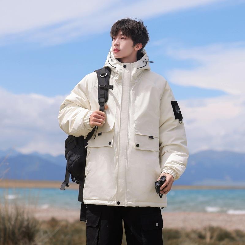 Winter new couple down jacket high street fashion loose tooling jacket outdoor wind-resistant men s tide M
Winter new couple down jacket high street fashion loose tooling jacket outdoor wind-resistant men s tide M