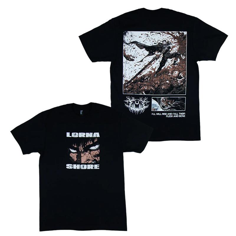 LORNA SHORE Bands Black and Gold Dark Rock Series American Streetwear Cool Hiphop Music Mens Shortsleeved Tshirt 4XL
LORNA SHORE Bands Black and Gold Dark Rock Series American Streetwear Cool Hiphop Music Mens Shortsleeved Tshirt 4XL