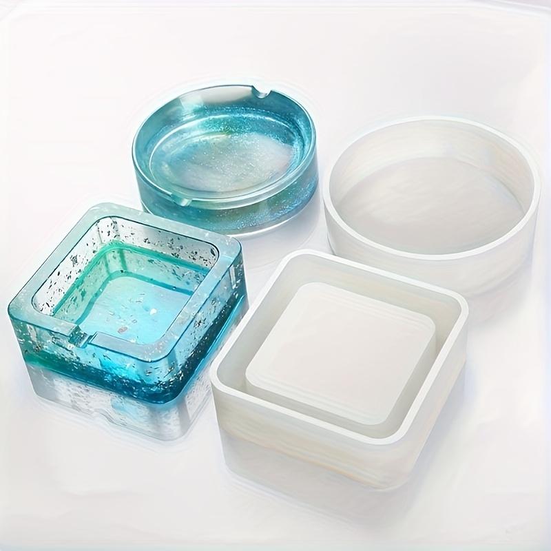 2PCS Resin Casting Mold Two Styles, Square Round Ashtray Silicone Mold, DIY Creative Handmade Crafts Suitable for Family Living Room Car Storage 2PCS
2PCS Resin Casting Mold Two Styles, Square Round Ashtray Silicone Mold, DIY Creative Handmade Crafts Suitable for Family Living Room Car Storage 2PCS