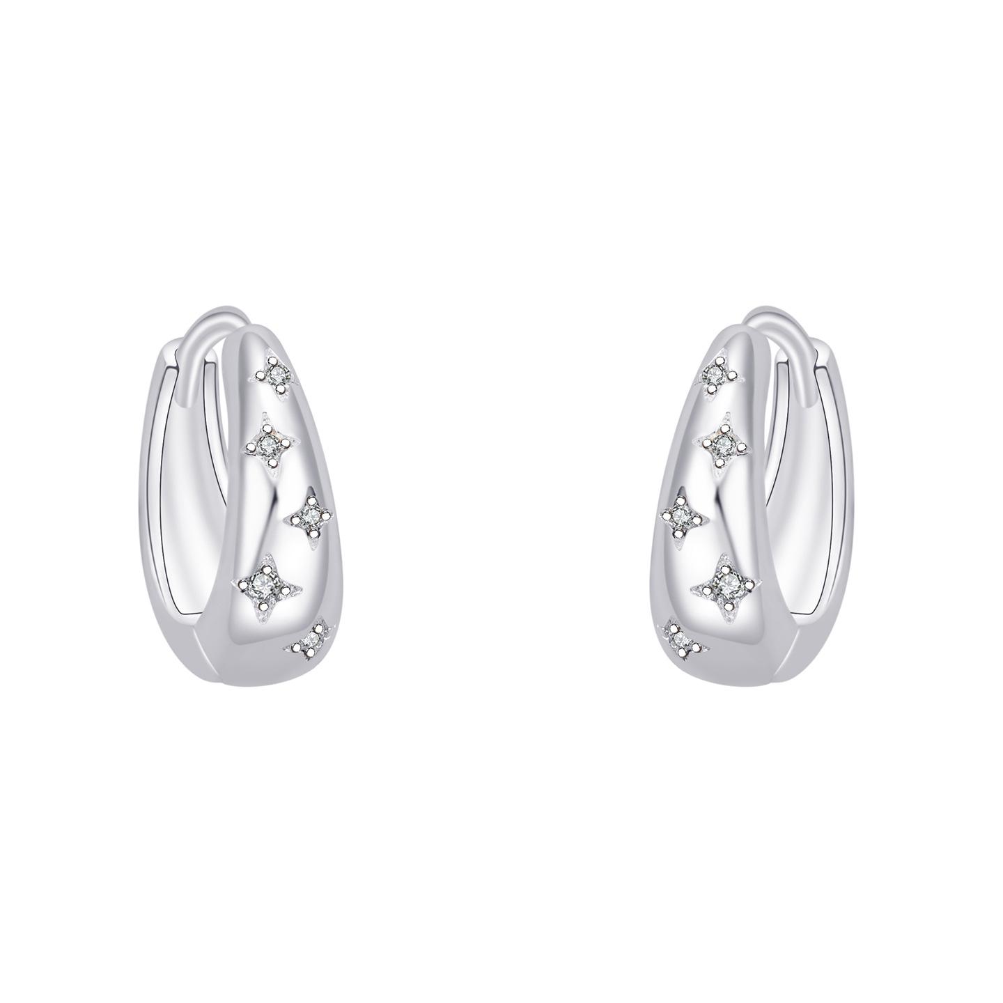 Light Luxury Zircon Star Ear Cuffs for Women Unique Shiny Earrings Personality Commute Fashion Jewelry
Light Luxury Zircon Star Ear Cuffs for Women Unique Shiny Earrings Personality Commute Fashion Jewelry