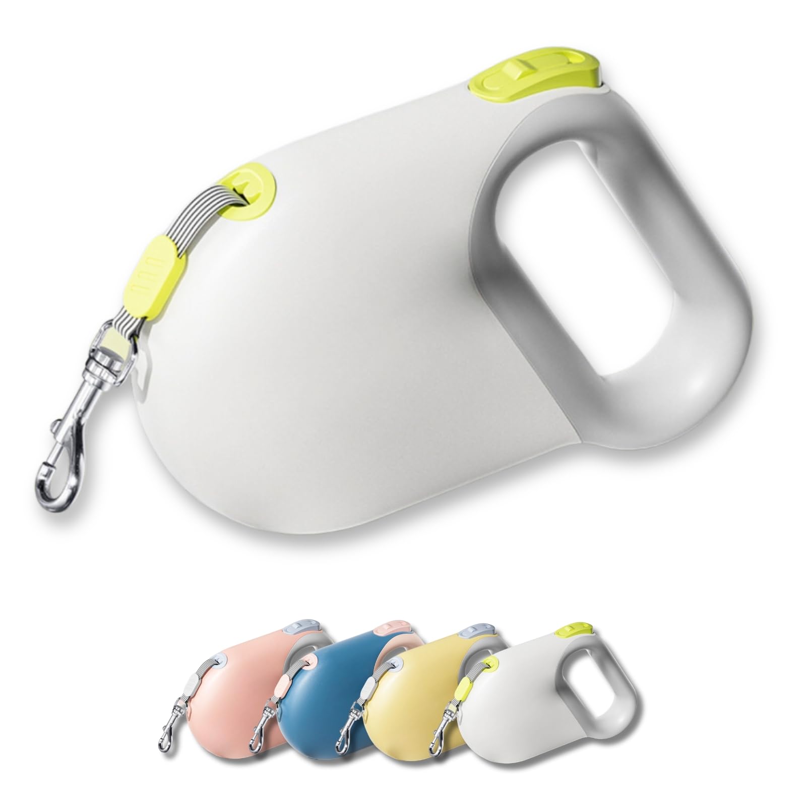 AlxMuNao Dog Retractable Load 5M Retractable for and Large Strong Durable Nylon Automatic for Outdoor Activities Leash, [30kg Capacity, One-Handed белый
AlxMuNao Dog Retractable Load 5M Retractable for and Large Strong Durable Nylon Automatic for Outdoor Activities Leash, [30kg Capacity, One-Handed белый